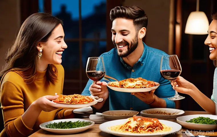 양식 밀키트 추천 - **Gourmet Italian ingredients and the 'chef at home' feeling:** A close-up, high-angle shot showcasi...