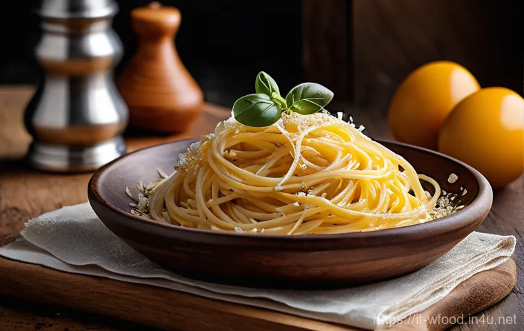 카르보나라 밀키트 - **"The Essence of Authentic Carbonara Kit Ingredients: A vibrant, close-up still life showcasing the...