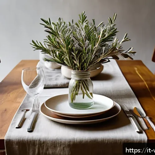 가정에서 양식 분위기 내기 팁 - A warm and inviting Italian restaurant interior featuring solid walnut wood furniture with natural l...